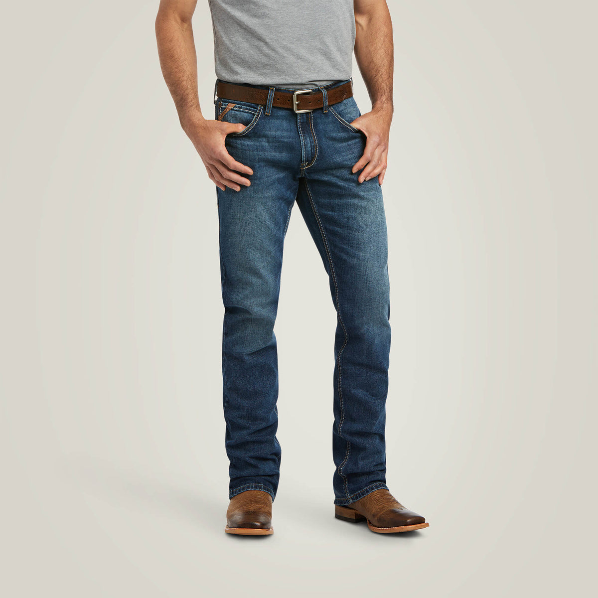 M5 Straight Stretch Madera Stackable Straight Leg Jean - Ariat Essential