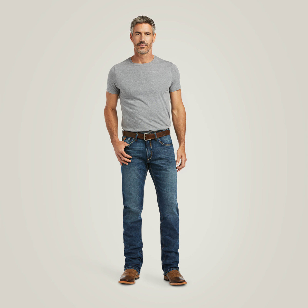 M5 Straight Stretch Madera Stackable Straight Leg Jean - Ariat Essential