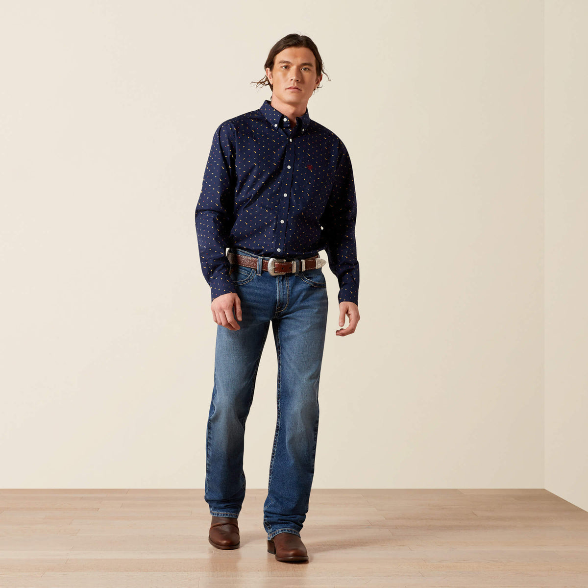 M5 Straight Calico Straight Leg Jean - Ariat Special Offer