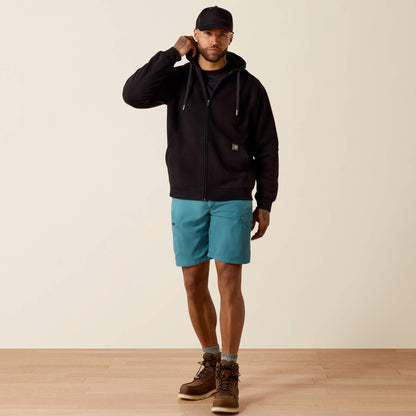Rebar Lightweight Label Full Zip Hoodie - Ariat Trusted
