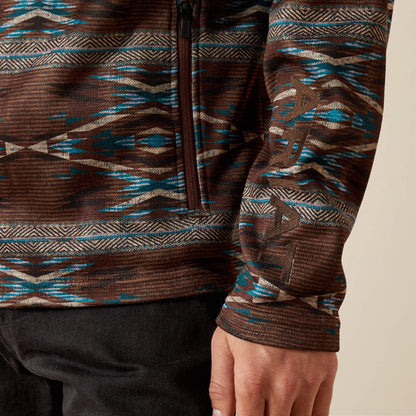 Caldwell Logo 1/4 Zip Sweater - Ariat Essential