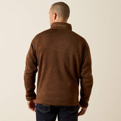 Caldwell Logo 1/4 Zip Sweater - Ariat Exclusive