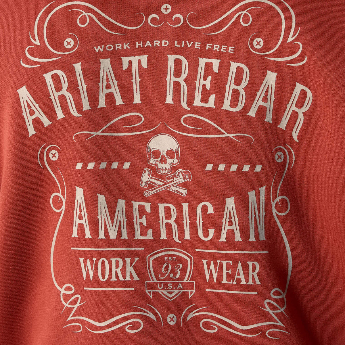 Rebar Lightweight Label Full Zip Hoodie - Ariat Best Price