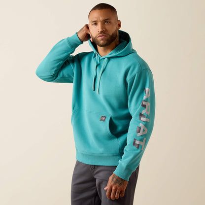 Rebar Lightweight Logo Hoodie - Ariat Trusted
