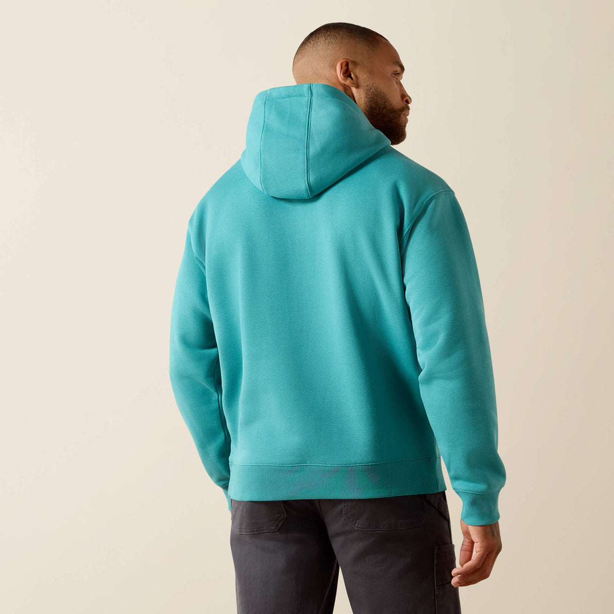 Rebar Lightweight Logo Hoodie - Ariat Trusted