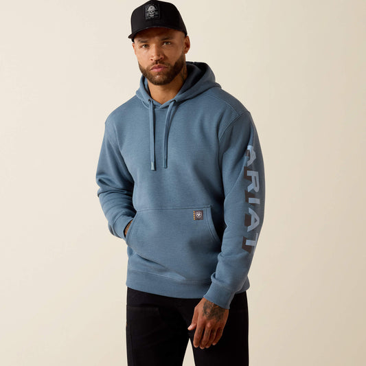 Rebar Lightweight Logo Hoodie - Ariat Latest