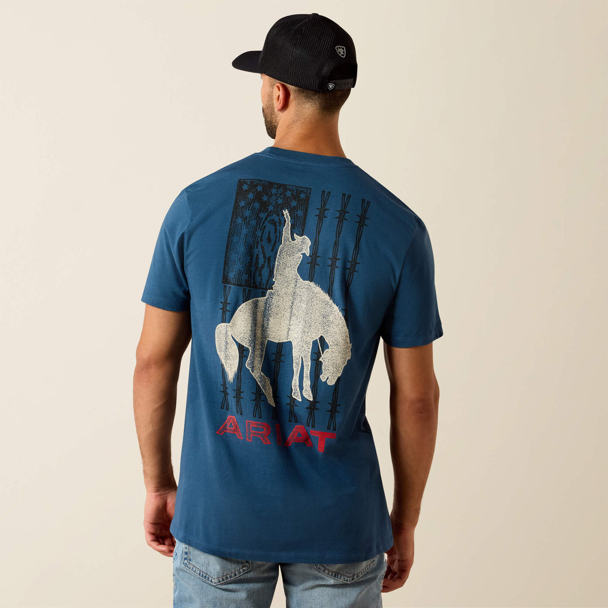 Ariat Flag Bronco Classic Fit T-Shirt - Ariat Recommended