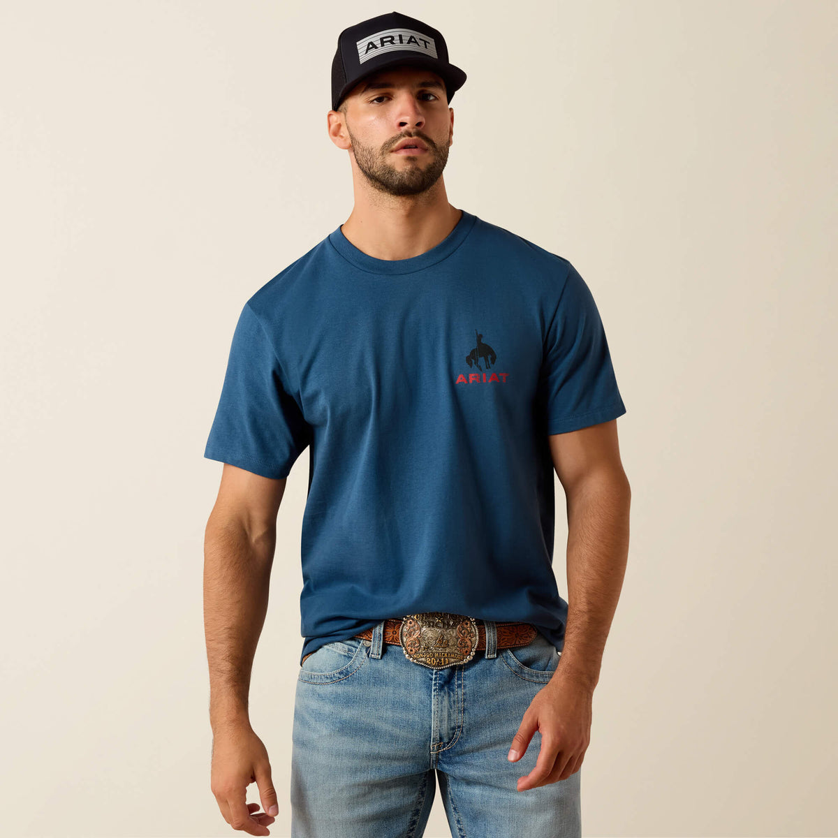 Ariat Flag Bronco Classic Fit T-Shirt - Ariat Recommended