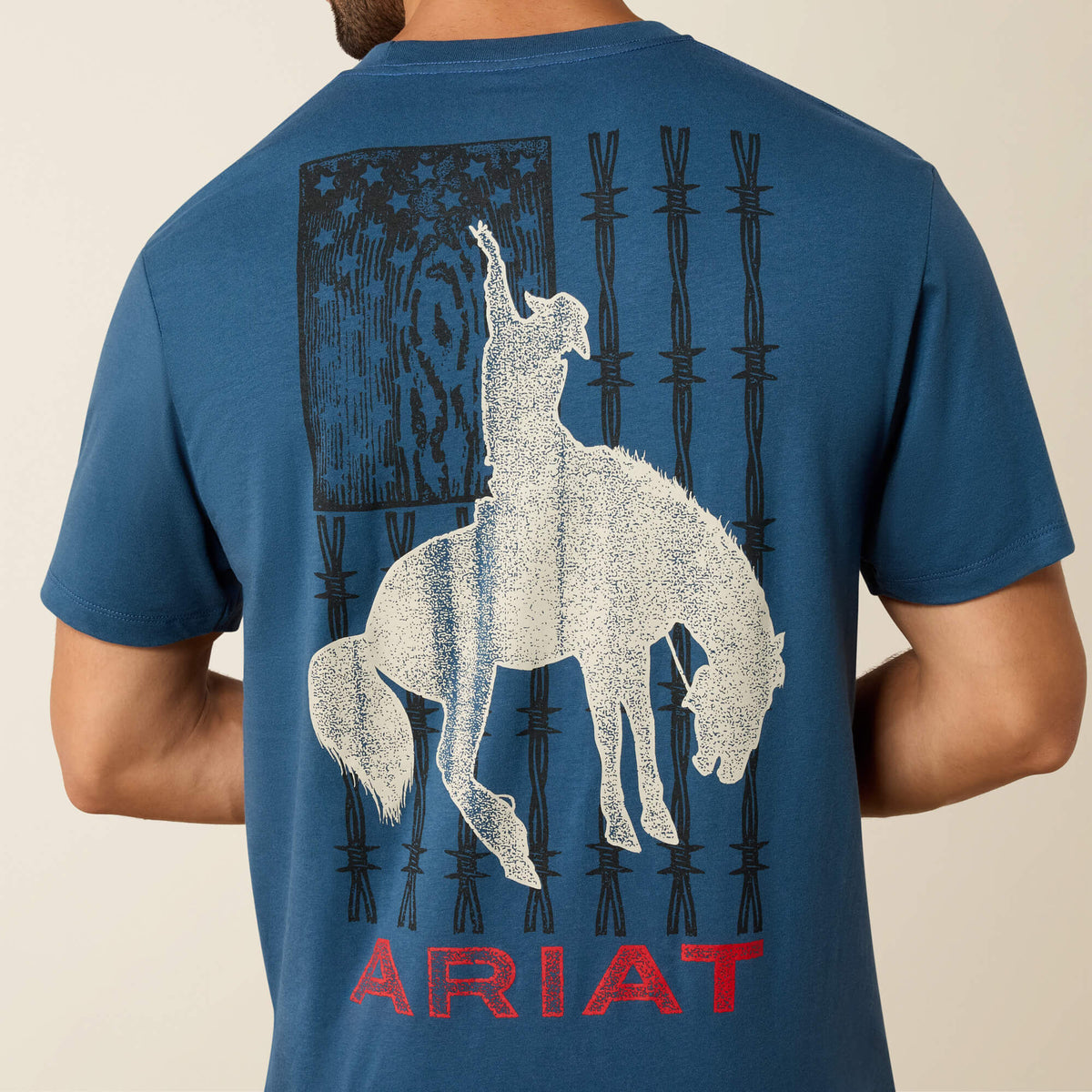 Ariat Flag Bronco Classic Fit T-Shirt - Ariat Recommended