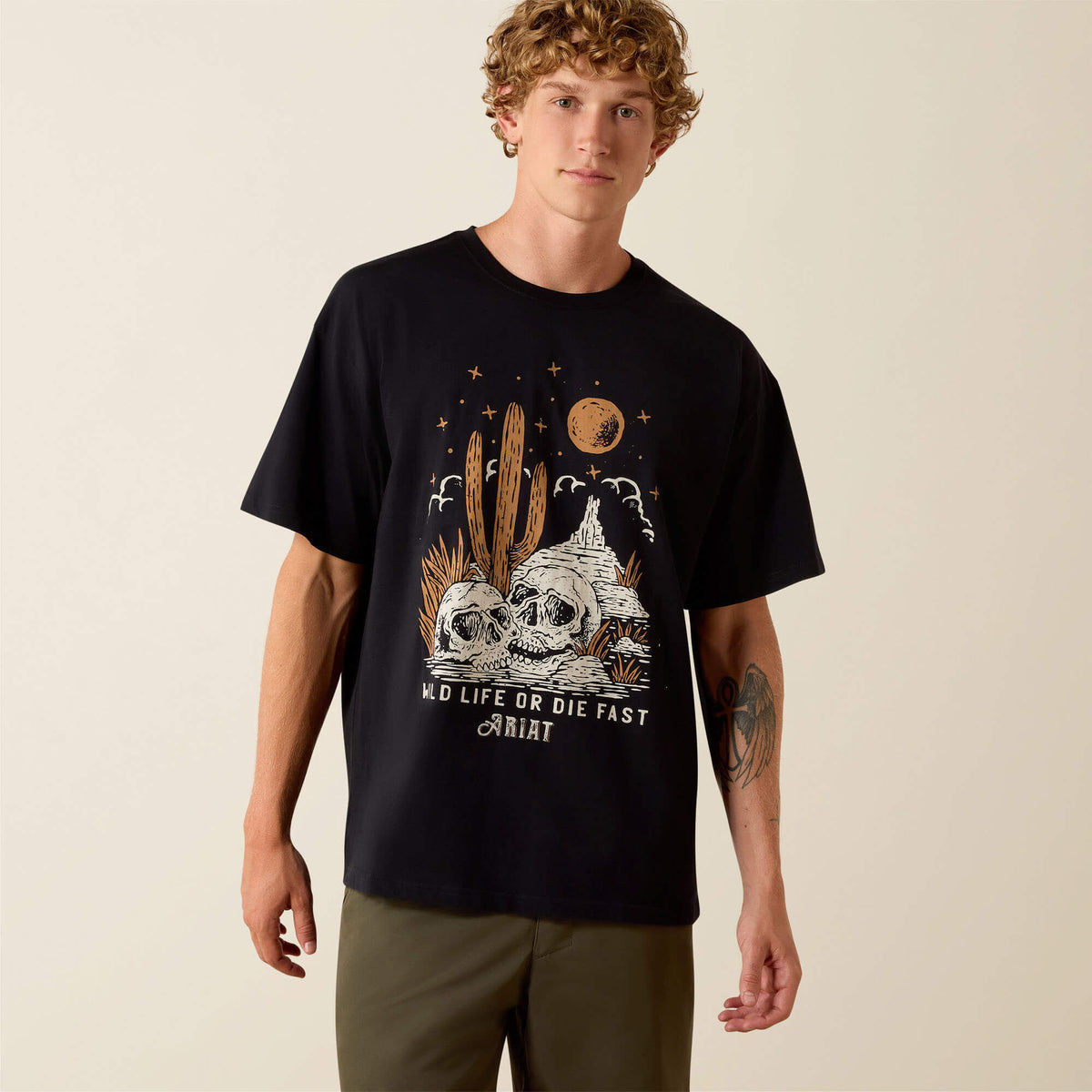 Wild Life Boxy T-Shirt - Ariat Signature
