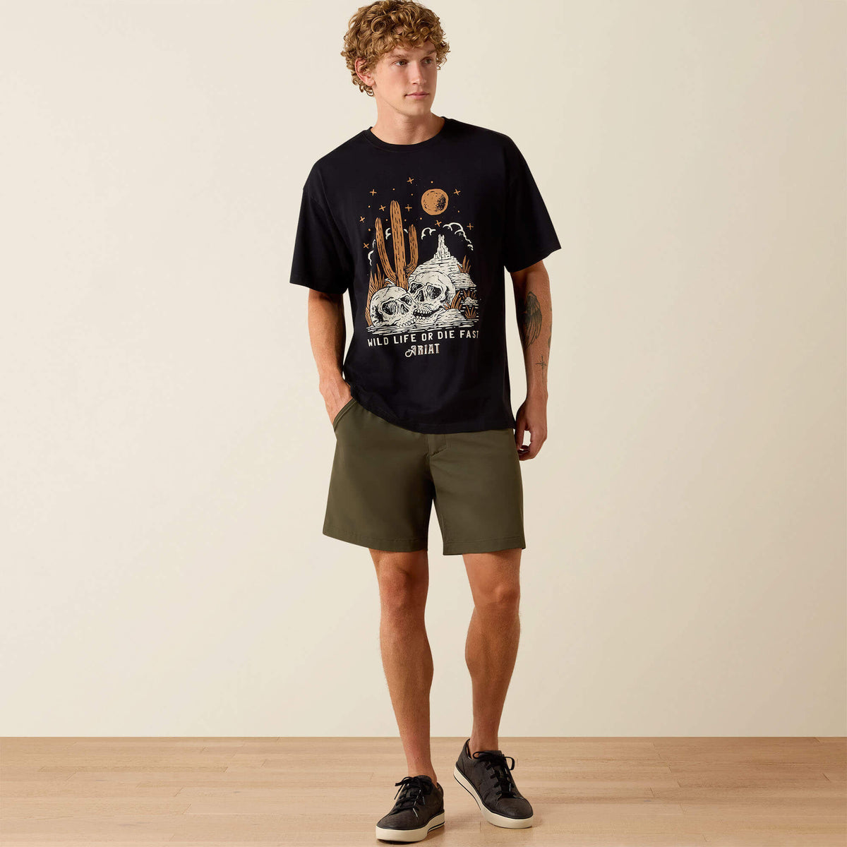 Wild Life Boxy T-Shirt - Ariat Signature