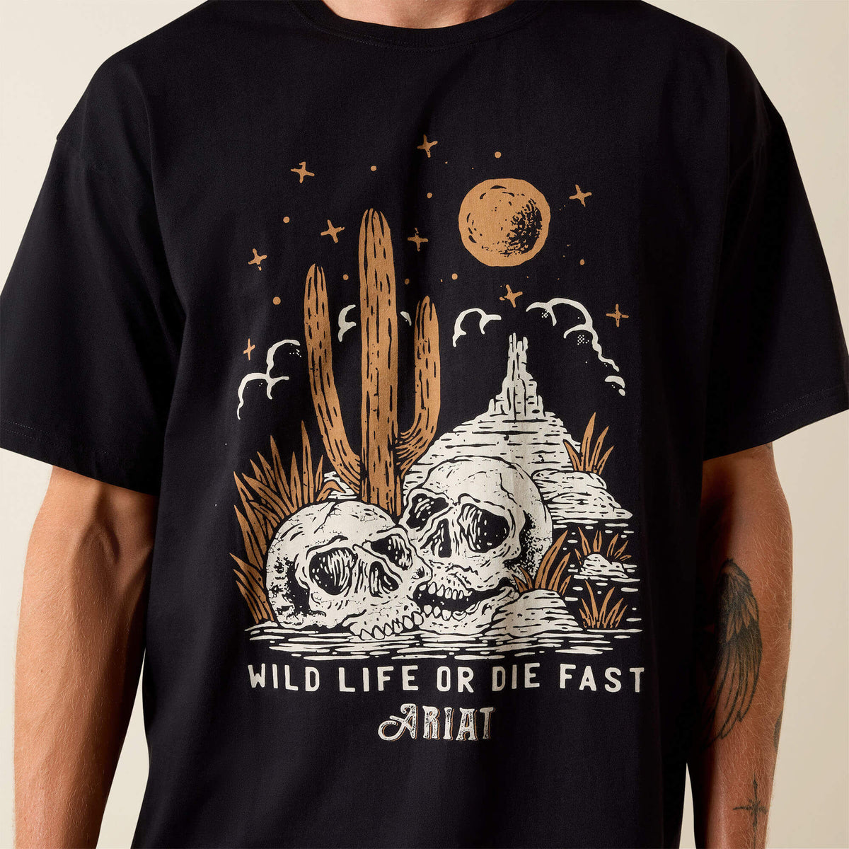 Wild Life Boxy T-Shirt - Ariat Signature