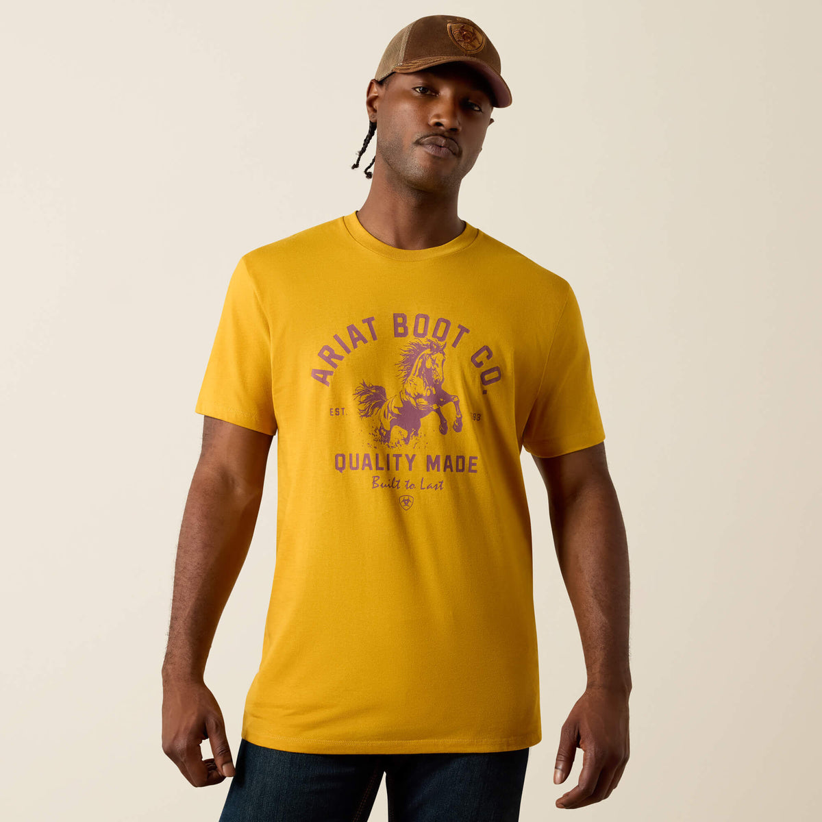 Ariat College Bronc Classic Fit T-Shirt - Ariat Essential