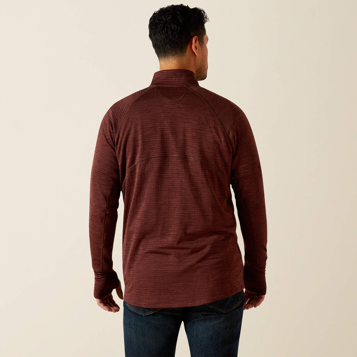 Rebar Gridwork Baselayer 1/4 Zip T-Shirt - Ariat Recommended