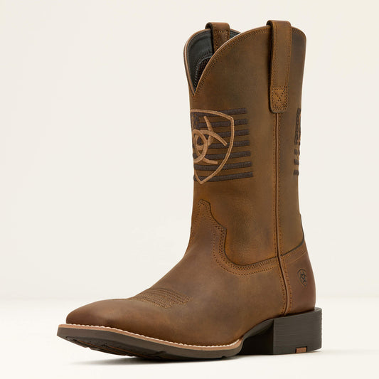 Sport Freedom Wide Square Toe Cowboy Boot - Ariat Everyday