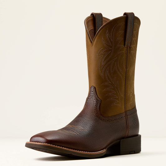 Sport Western Wide Square Toe Cowboy Boot - Ariat Quality