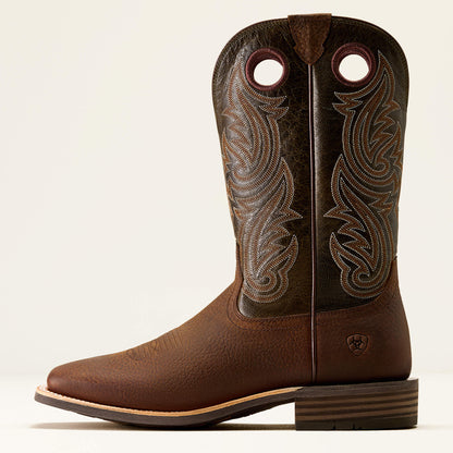 Highland Toughstock Wide Square Toe Cowboy Boot - Ariat Best Price