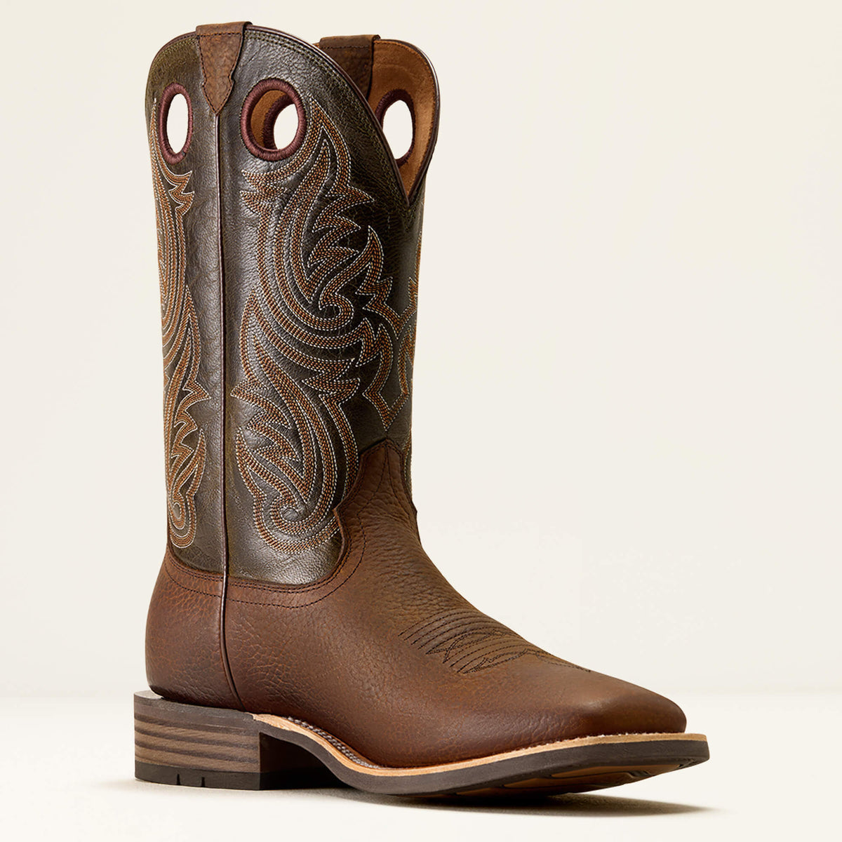 Highland Toughstock Wide Square Toe Cowboy Boot - Ariat Best Price
