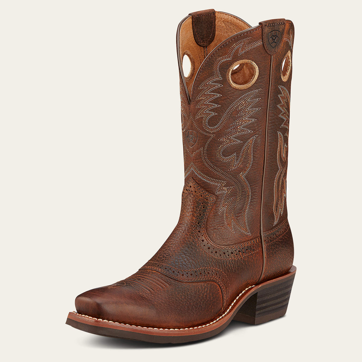 Heritage Roughstock Square Toe Cowboy Boot - Ariat Featured