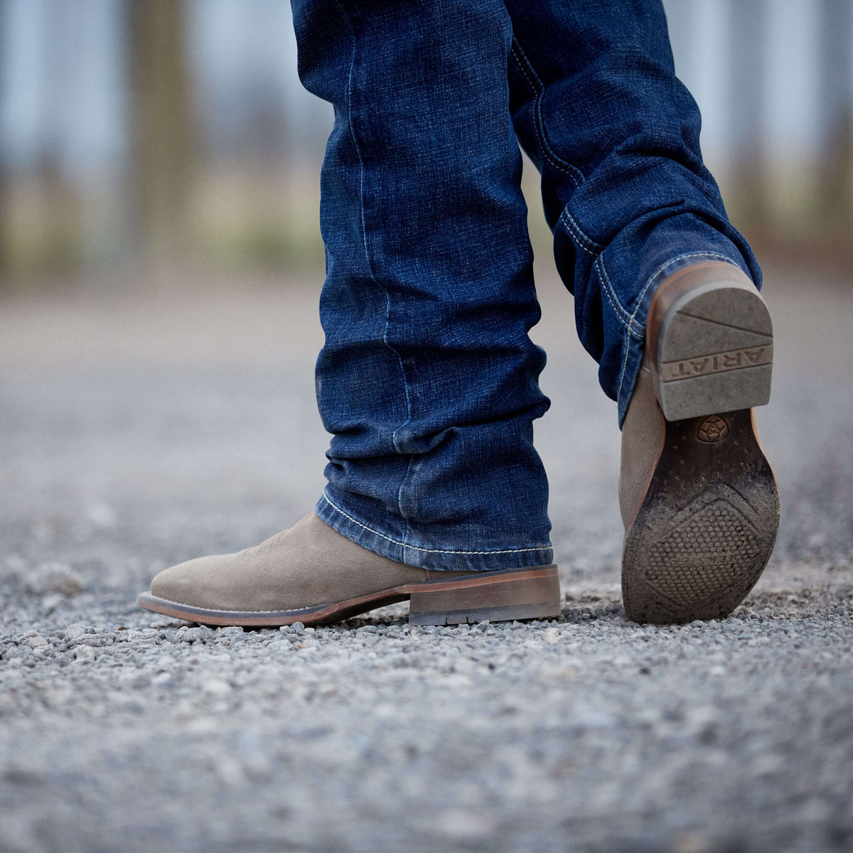 Sting Wide Square Toe Cowboy Boot - Ariat Recommended