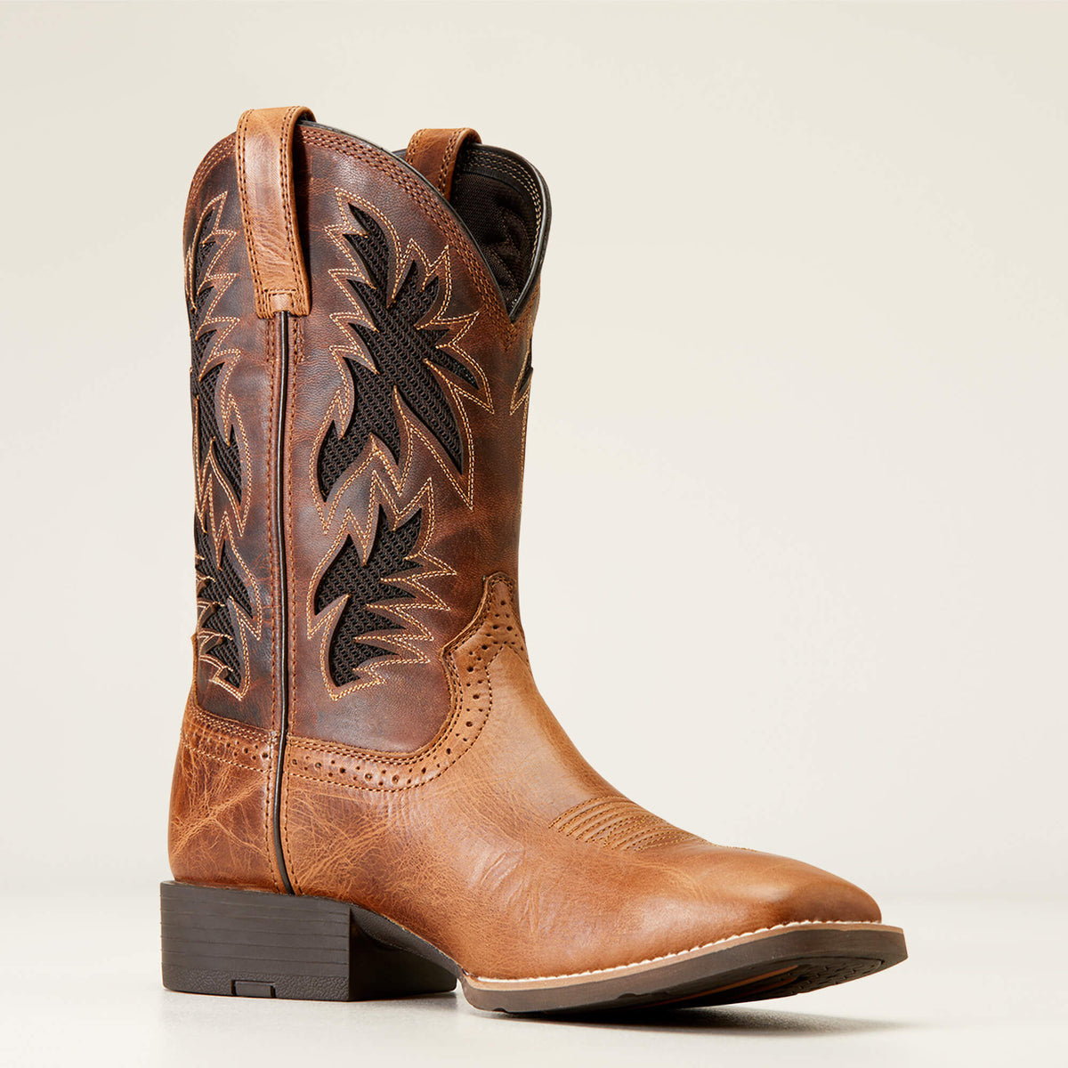 Sport Cool VentTEK Wide Square Toe Cowboy Boot - Ariat Everyday