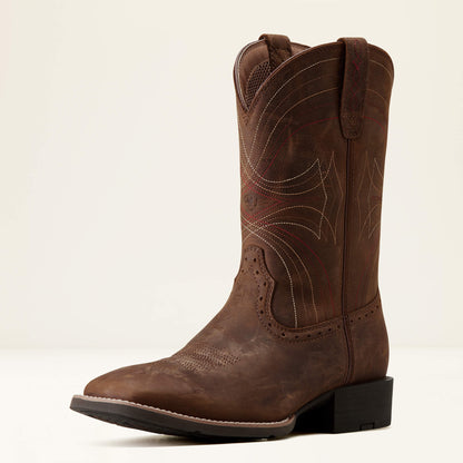 Sport Wide Square Toe Cowboy Boot - Ariat Signature