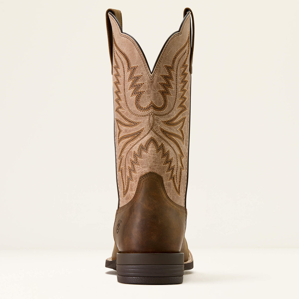 Brush Creek Wide Square Toe Cowboy Boot - Ariat Classic