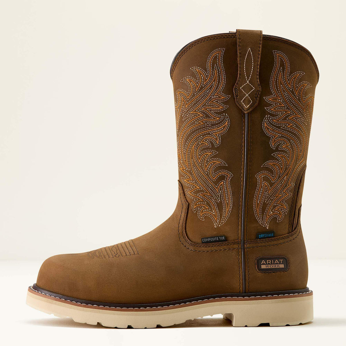 Activator Argo Waterproof Round Toe Composite Toe Work Boot - Ariat New