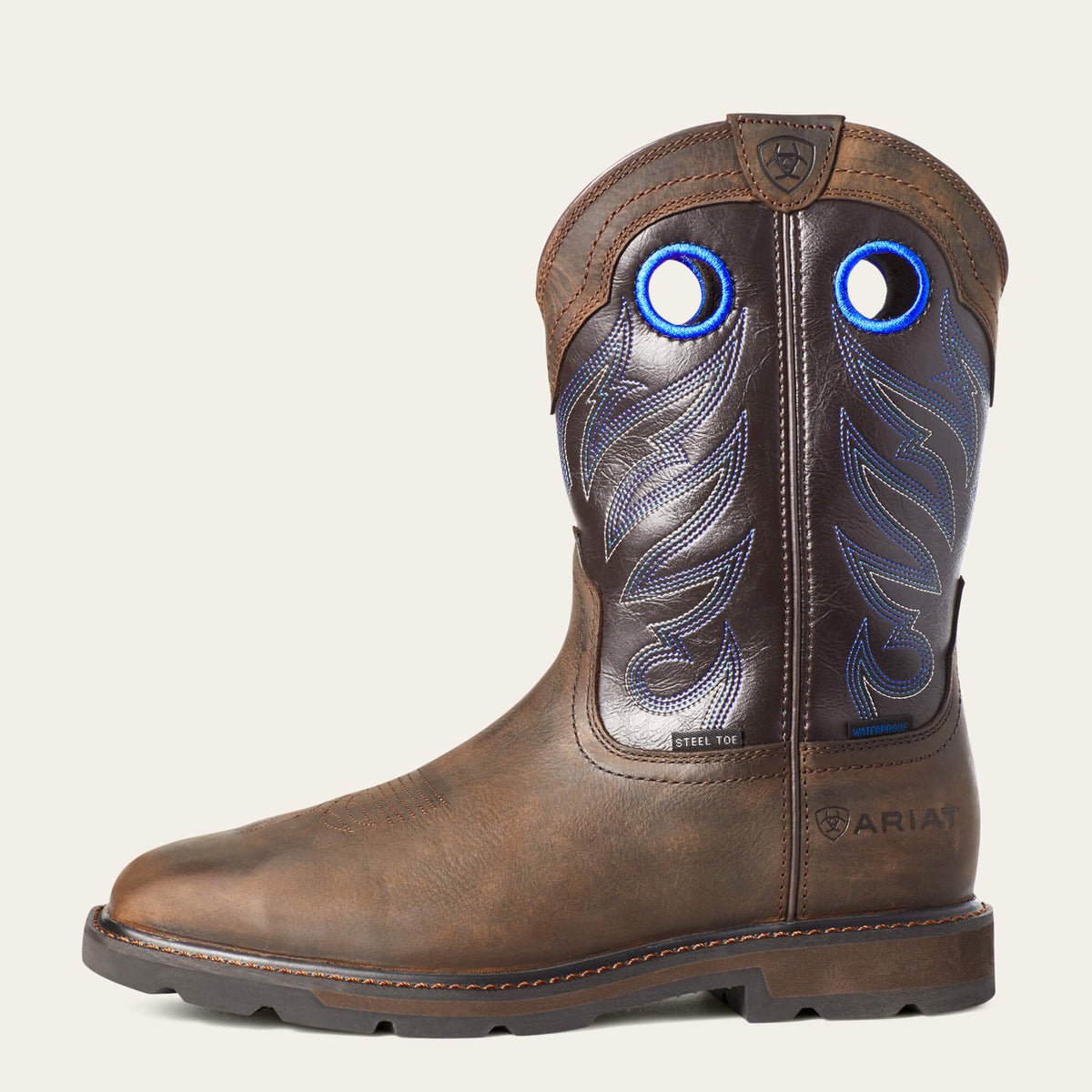 Groundwork Waterproof Steel Toe Work Boot - Ariat New