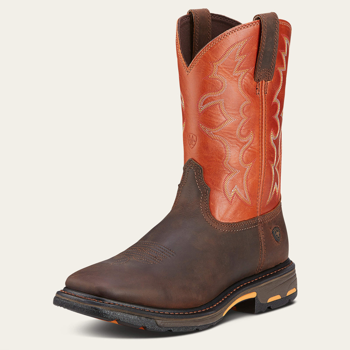 WorkHog Wide Square Toe Work Boot - Ariat Classic
