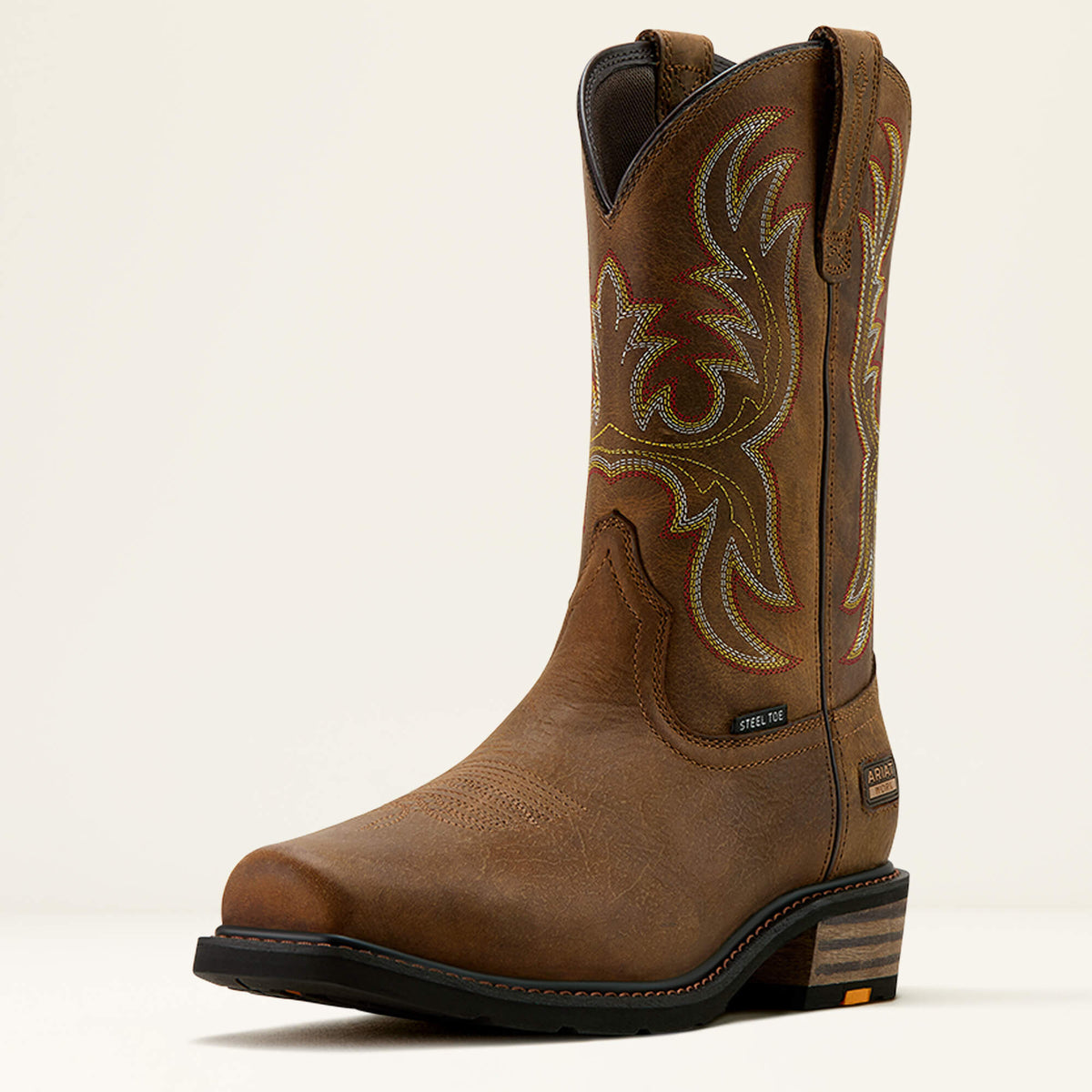 Ironside Square Toe Steel Toe Work Boot - Ariat Featured