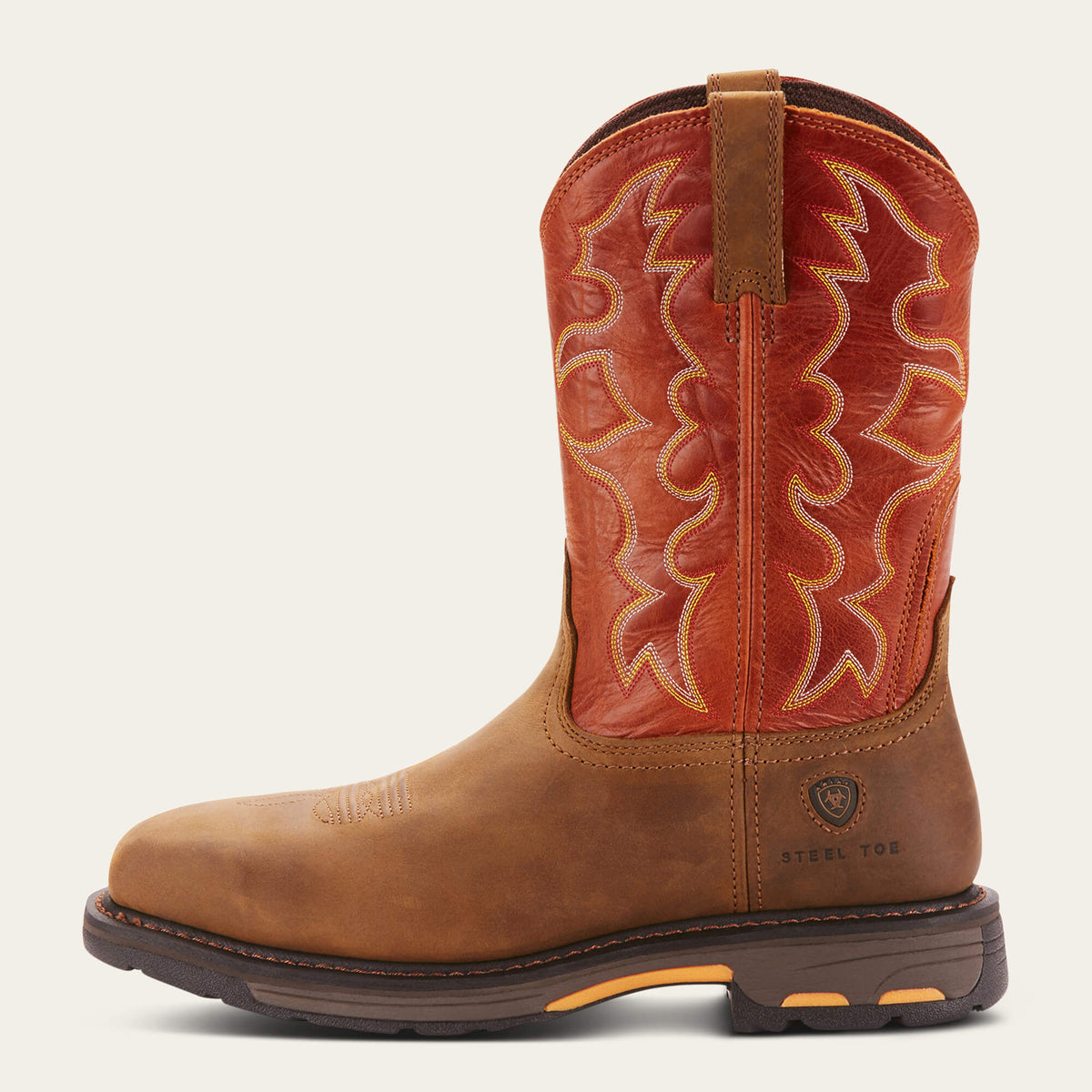 WorkHog Wide Square Toe Steel Toe Work Boot - Ariat Signature