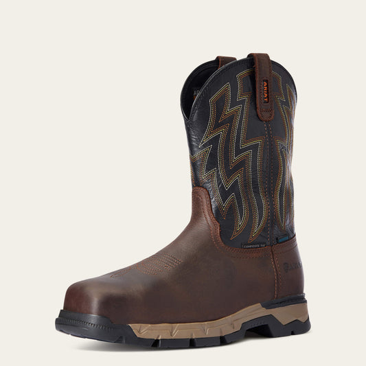 Rebar Flex Western Waterproof Composite Toe Work Boot - Ariat Value