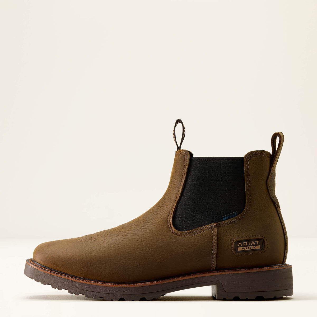 Activator Chelsea Waterproof Wide Square Toe Work Boot - Ariat Recommended