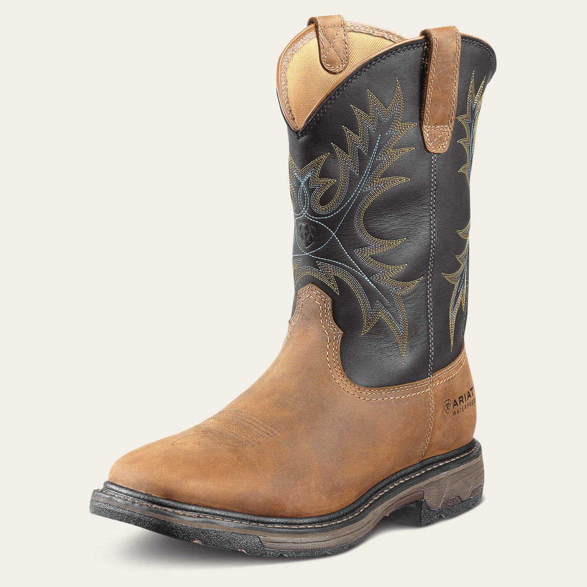 WorkHog Wide Square Toe Waterproof Steel Toe Work Boot - Ariat Smart Buy