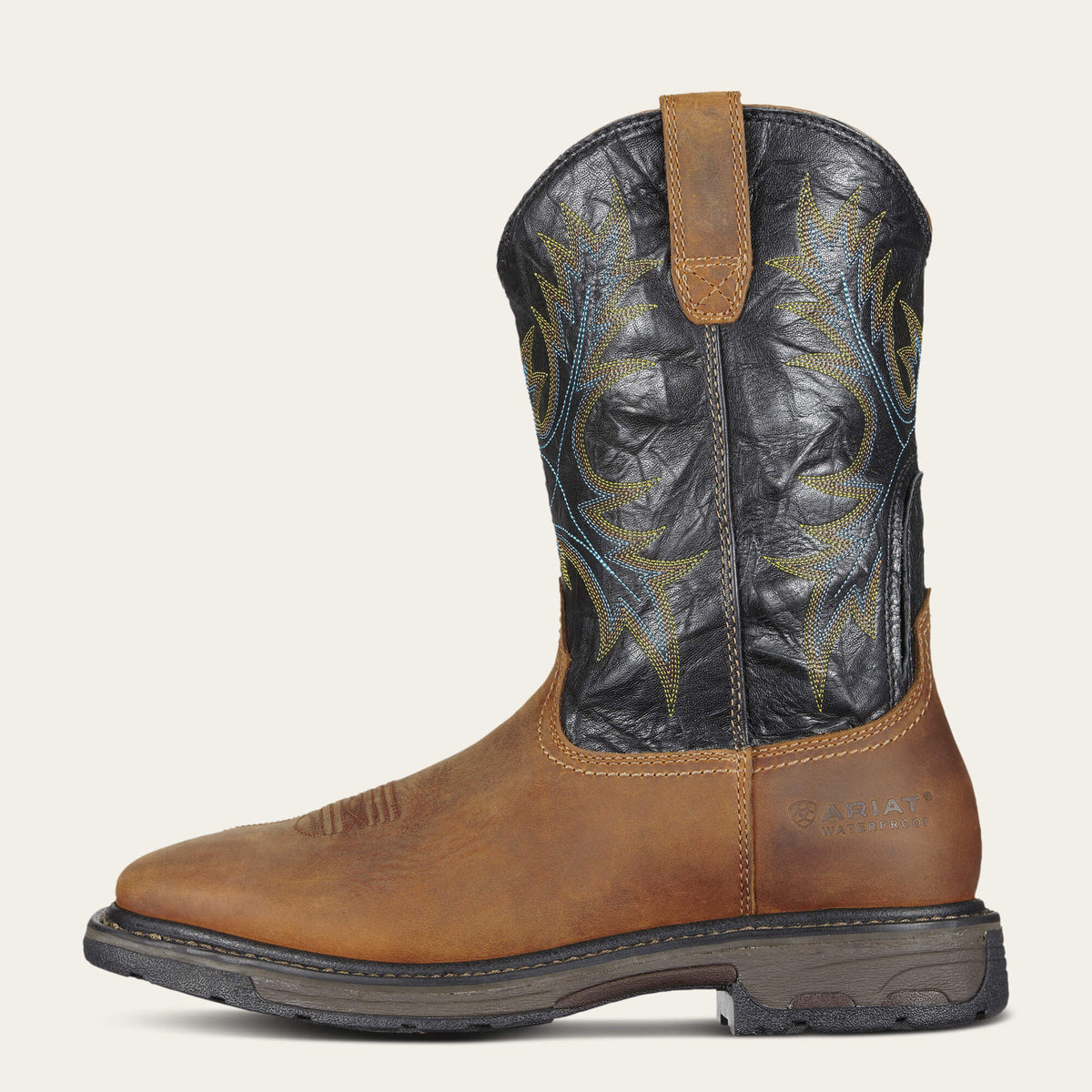 WorkHog Wide Square Toe Waterproof Steel Toe Work Boot - Ariat Smart Buy