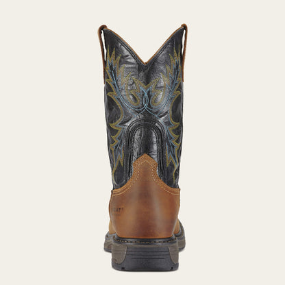 WorkHog Wide Square Toe Waterproof Steel Toe Work Boot - Ariat Smart Buy
