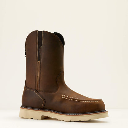 Rebar Lift Pull On Moc Toe Composite Toe Work Boot - Ariat Best Price