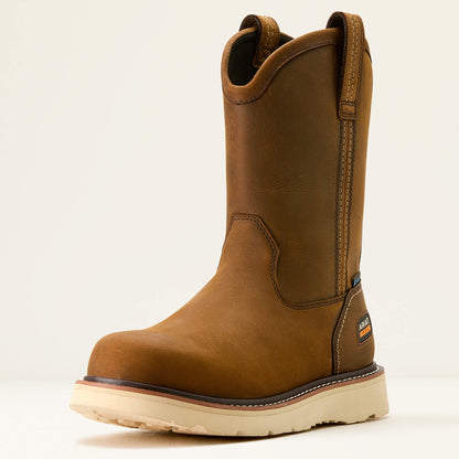 Rebar Wedge Pull-On Waterproof Work Boot - Ariat Discount