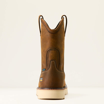 Rebar Wedge Pull-On Waterproof Work Boot - Ariat Discount