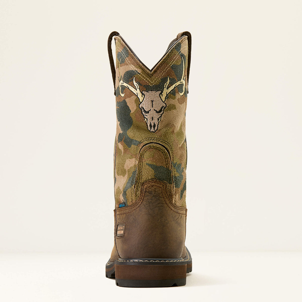 Groundbreaker Antler Waterproof Wide Square Toe Work Boot - Ariat Smart Buy
