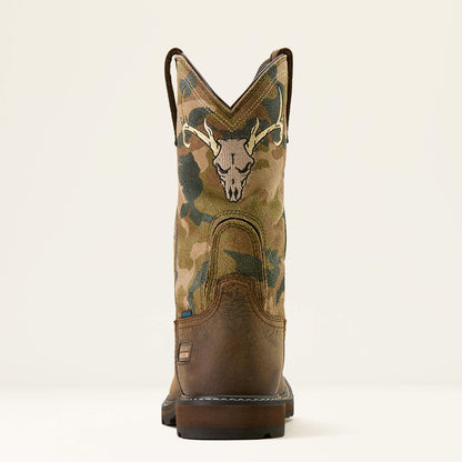 Groundbreaker Antler Waterproof Wide Square Toe Work Boot - Ariat Smart Buy