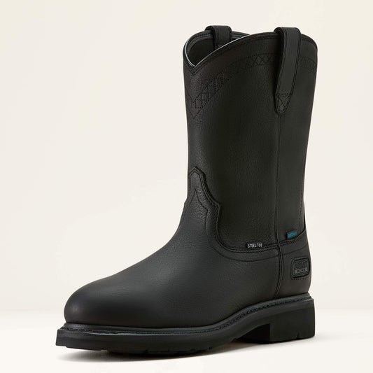 Sierra Waterproof Roper Toe Steel Toe Work Boot - Ariat Best Price
