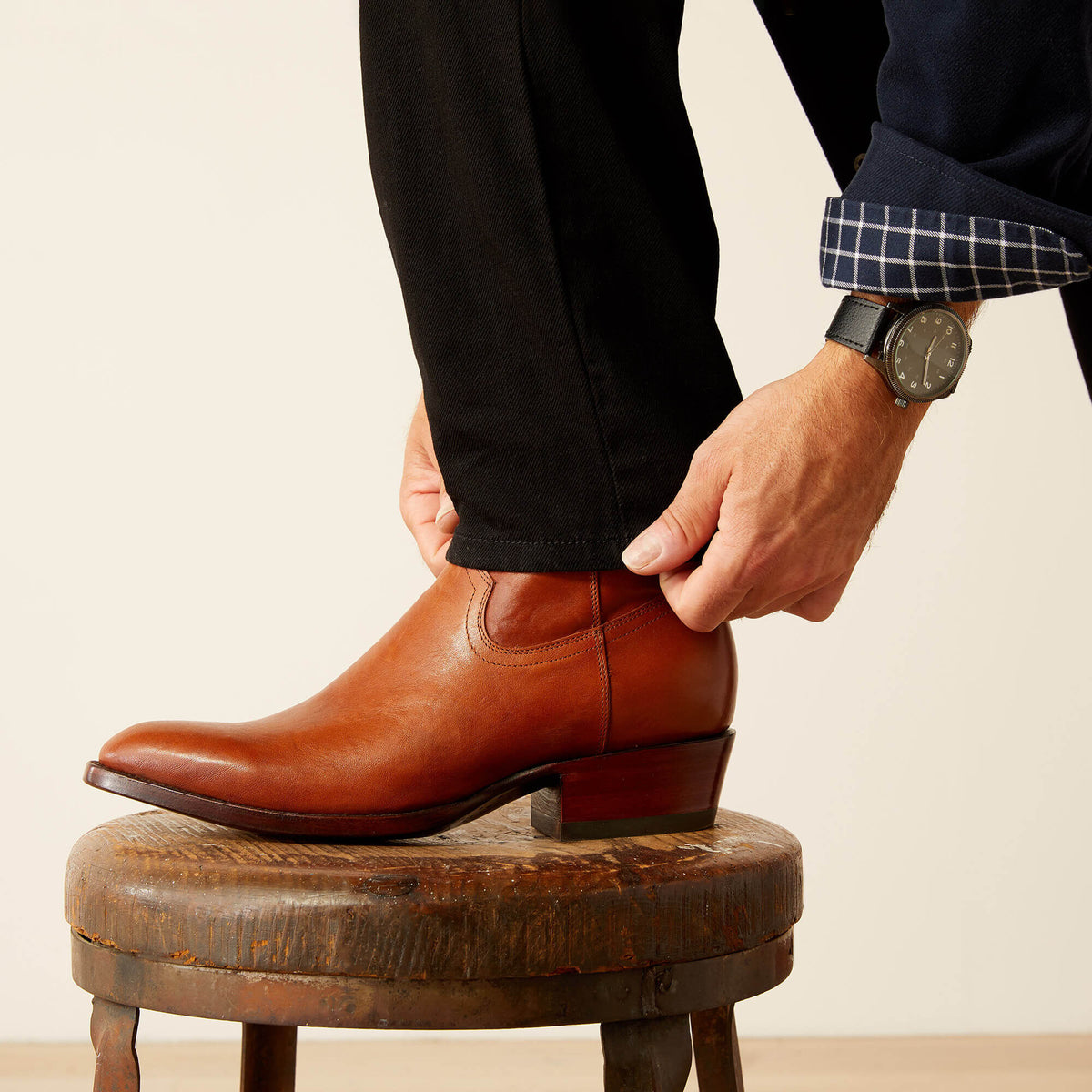 Bench Made Brewer Western Boot - Ariat Signature