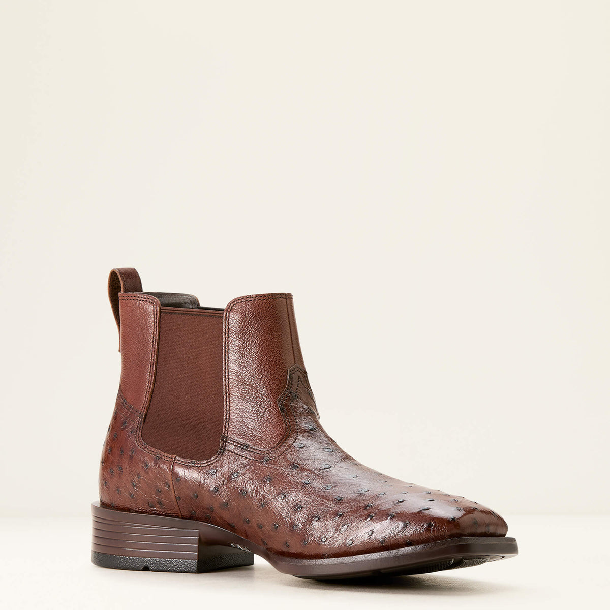 Booker Chelsea Wide Square Toe Western Boot - Ariat Signature
