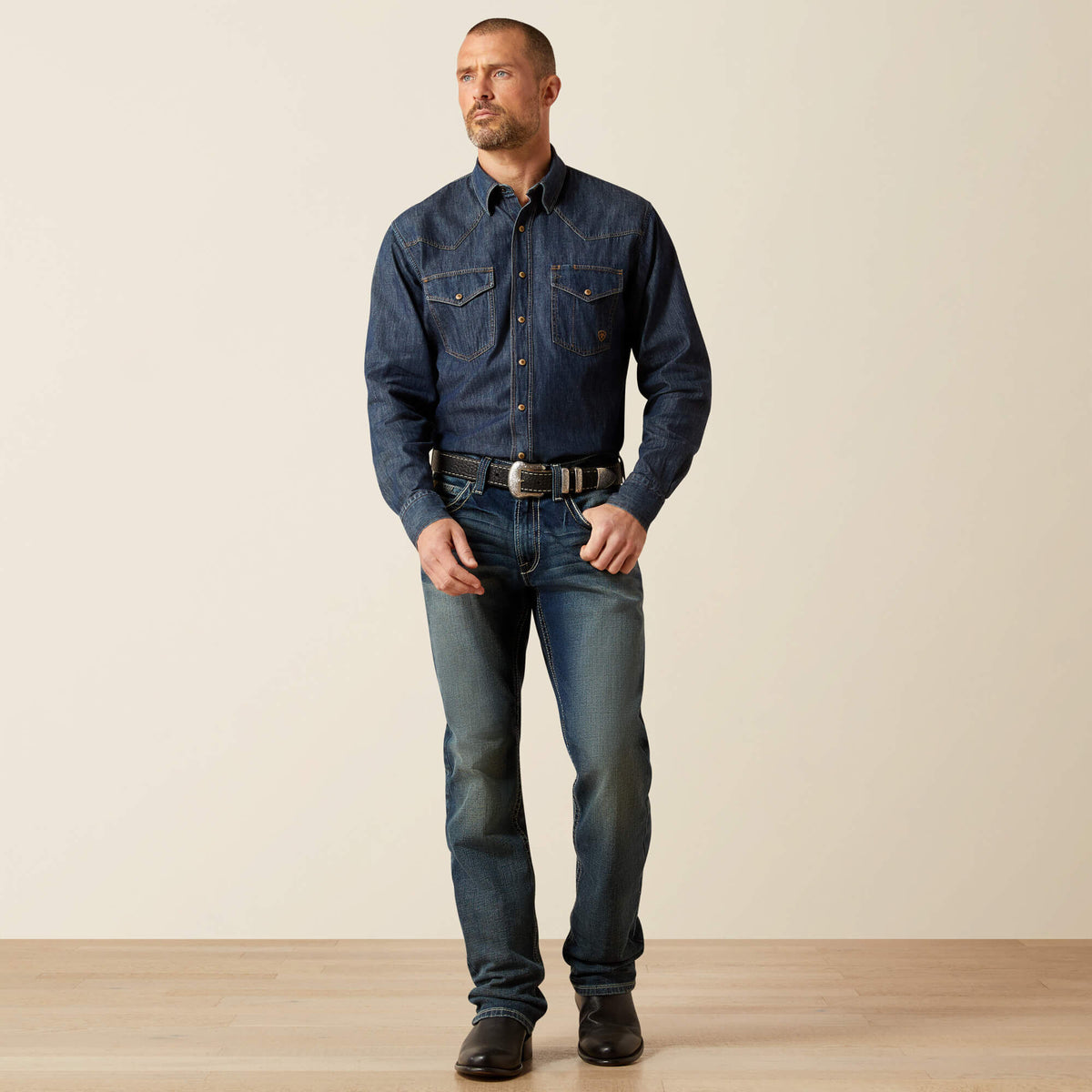 M5 Slim Stretch Adkins Stackable Straight Leg Jean - Ariat Value