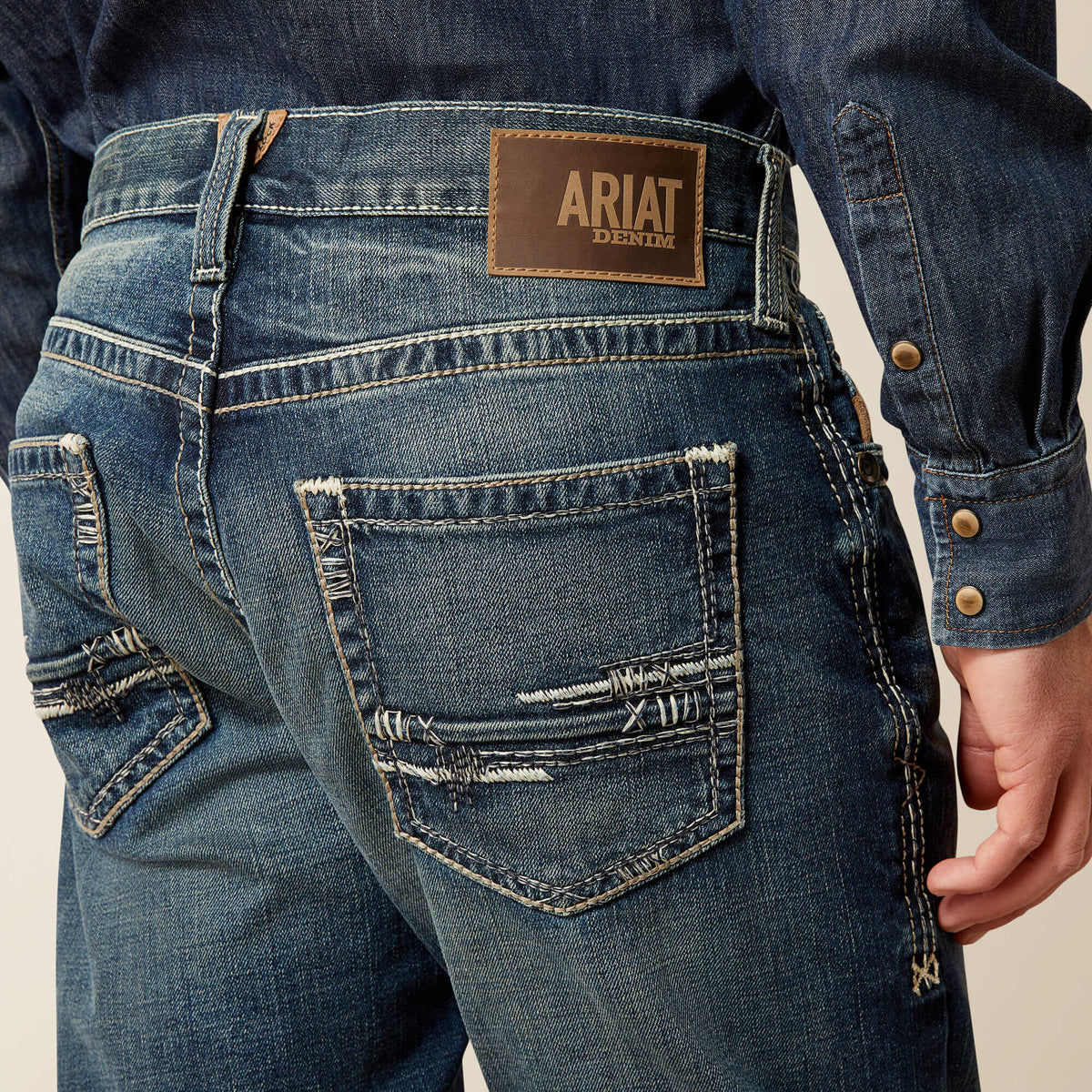 M5 Slim Stretch Adkins Stackable Straight Leg Jean - Ariat Value