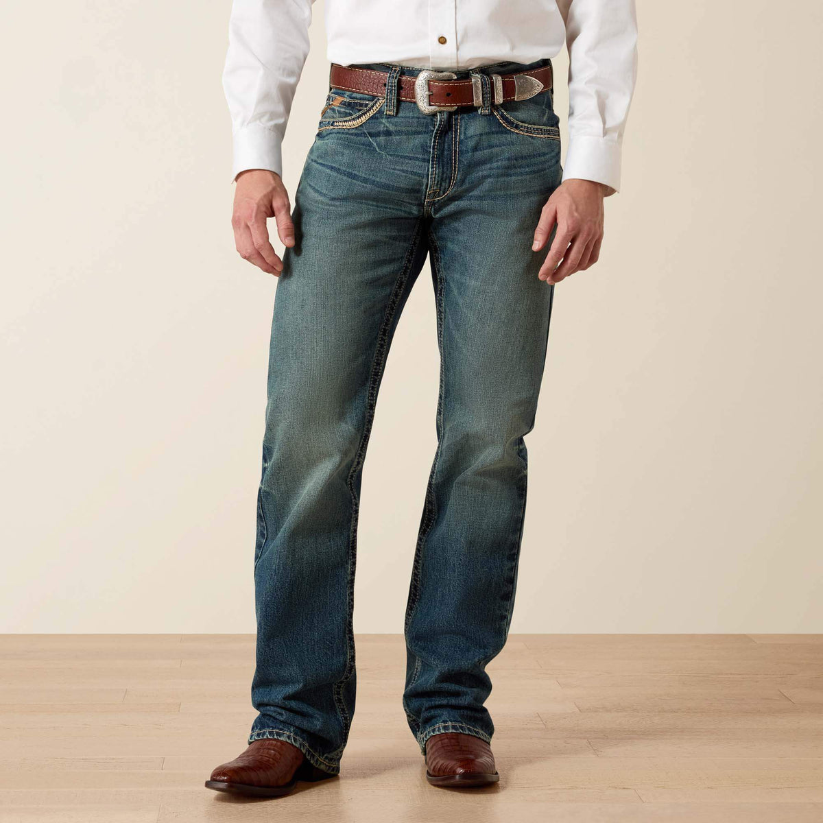 M5 Slim Ridgeline Stackable Straight Leg Jean - Ariat Smart Buy
