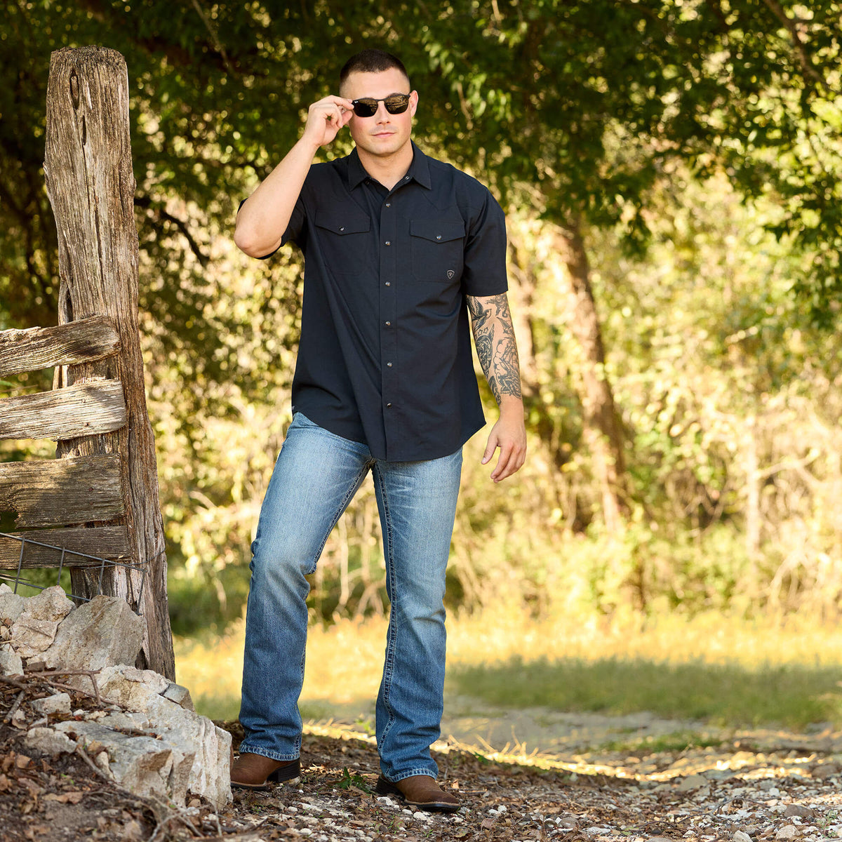 M5 Slim Ridgeline Stackable Straight Leg Jean - Ariat Smart Buy