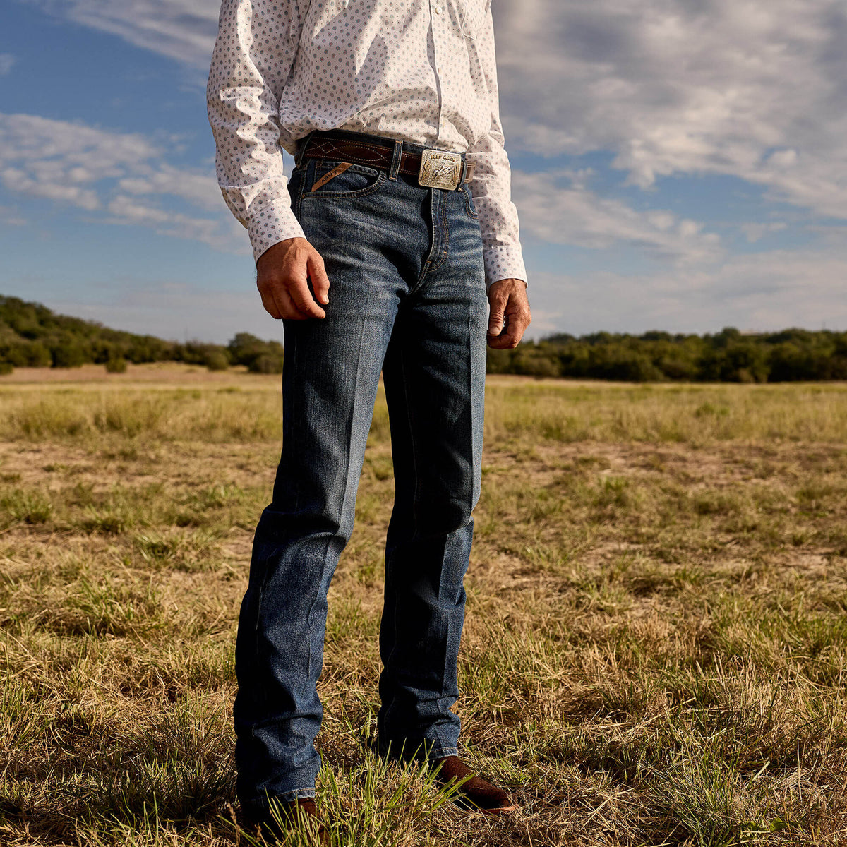 M7 Slim Ray Classic Rise Pro Series Straight Leg Jeans - Ariat Premium